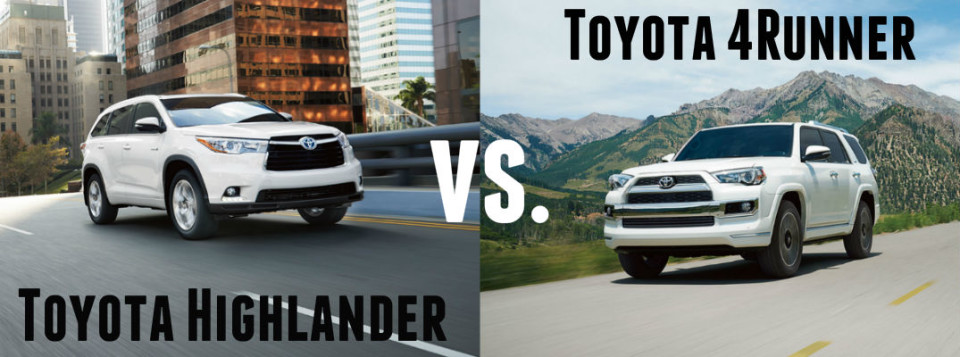 Toyota Highlander Vs Toyota 4Runner >> 2016 Toyota Highlander Vs 2016 Toyota 4runner Toyota Of Toyota Highlander Vs Toyota 4Runner >> 2016 Toyota Highlander Vs 2016 Toyota 4runner Toyota Of
